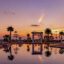 Hilton Al Houra Tangeri Pool Sunset